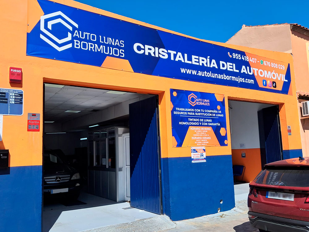cristaleria automovil: tintado y parabrisas