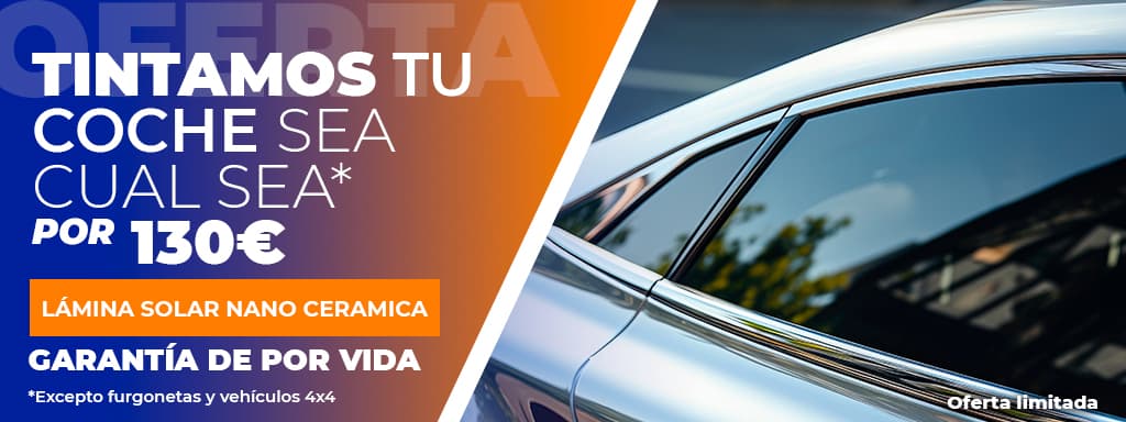 tintado lunas oferta nanoceramica